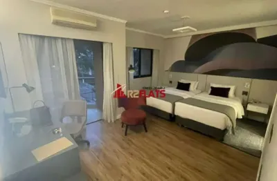 Flat com 1 quarto para alugar na Rua Jerônimo da Veiga, 248, Itaim Bibi, São Paulo