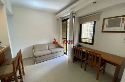 Flat com 1 quarto para alugar na Avenida Ibijaú, 364, Moema, São Paulo