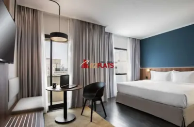 Flat com 1 quarto para alugar na Rua Jesuíno Arruda, 806, Itaim Bibi, São Paulo