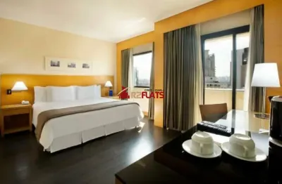 Flat com 1 quarto para alugar na Rua Jesuíno Arruda, 806, Itaim Bibi, São Paulo