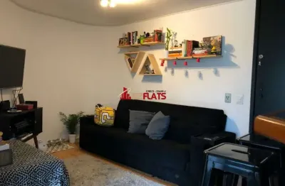 Flat com 1 quarto à venda na Rua Joel Carlos Borges, 60, Brooklin, São Paulo