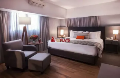 Flat com 1 quarto para alugar na Rua Heinrich Hertz, 14, Brooklin, São Paulo