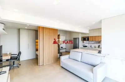 Flat com 2 quartos para alugar na Rua Kansas, 1700, Brooklin, São Paulo