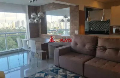 Flat com 1 quarto para alugar na Rua Kansas, 1700, Brooklin, São Paulo