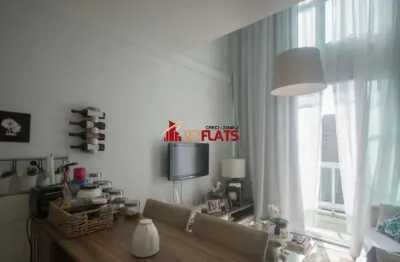 Flat com 1 quarto para alugar na Avenida Rouxinol, 77, Moema, São Paulo