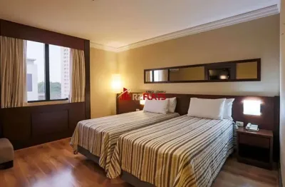 Flat com 1 quarto para alugar na Rua Vieira de Morais, 1960, Campo Belo, São Paulo