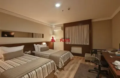 Flat com 1 quarto para alugar na Rua Vieira de Morais, 1960, Campo Belo, São Paulo