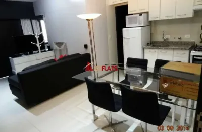 Flat com 1 quarto para alugar na Alameda Ministro Rocha Azevedo, 482, Jardins, São Paulo