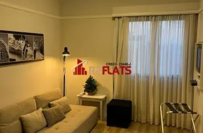 Flat com 1 quarto para alugar na Alameda Lorena, 521, Jardim Paulista, São Paulo
