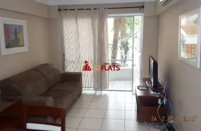 Flat com 2 quartos para alugar na Alameda Joaquim Eugênio de Lima, 1360, Jardins, São Paulo