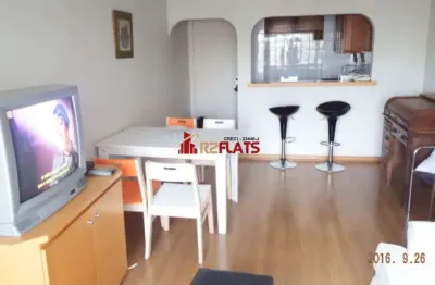 Flat com 2 quartos para alugar na Alameda Joaquim Eugênio de Lima, 1360, Jardins, São Paulo