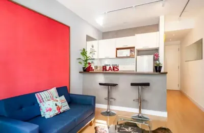 Flat com 1 quarto à venda na Avenida Rouxinol, 77, Moema, São Paulo