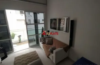 Flat com 1 quarto à venda na Avenida Rouxinol, 77, Moema, São Paulo