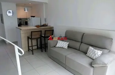 Flat com 1 quarto à venda na Avenida Rouxinol, 77, Moema, São Paulo