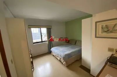 Flat com 1 quarto para alugar na Avenida Ibijaú, 364, Moema, São Paulo