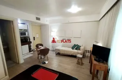 Flat com 1 quarto à venda na Avenida Ibirapuera, 2534, Moema, São Paulo