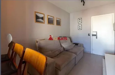 Flat com 1 quarto à venda na Avenida Jandira, 501, Moema, São Paulo
