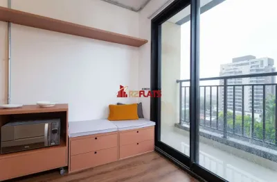 Flat com 1 quarto para alugar na Avenida das Carinas, 301, Indianópolis, São Paulo