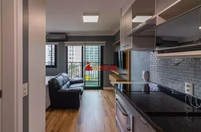 Flat com 1 quarto para alugar na Avenida das Carinas, 301, Indianópolis, São Paulo