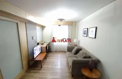 Flat com 2 quartos para alugar na Avenida Jamaris, 100, Moema, São Paulo