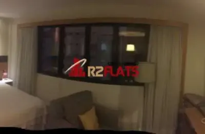 Flat com 1 quarto para alugar na Rua Pedroso Alvarenga, 1256, Itaim Bibi, São Paulo