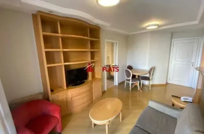 Flat com 1 quarto à venda na Avenida Miruna, 320, Moema, São Paulo