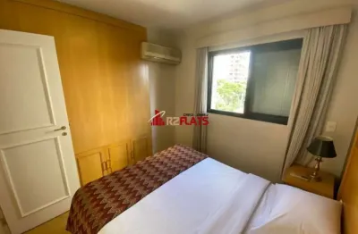 Flat com 1 quarto à venda na Avenida Miruna, 320, Moema, São Paulo