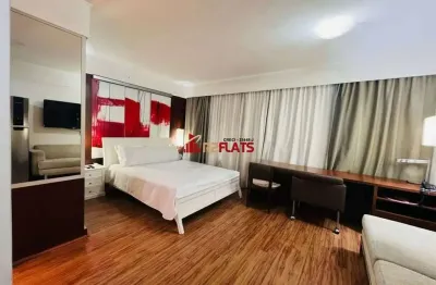 Flat com 1 quarto para alugar na Avenida Ibirapuera, 2534, Moema, São Paulo