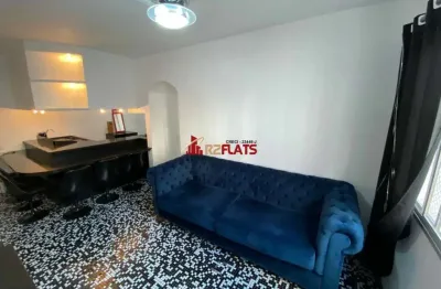 Flat com 1 quarto para alugar na Avenida Rouxinol, 763, Moema, São Paulo