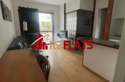 Flat com 1 quarto para alugar na Alameda Jauaperi, 1083, Moema, São Paulo