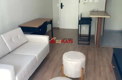 Flat com 1 quarto para alugar na Alameda Jauaperi, 1083, Moema, São Paulo