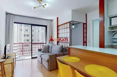 Flat com 1 quarto para alugar na Alameda Jauaperi, 1083, Moema, São Paulo