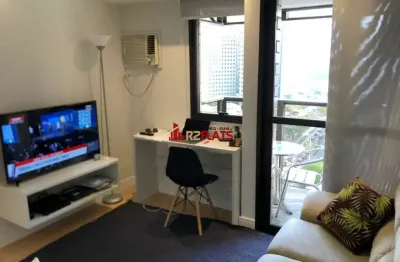 Flat com 1 quarto para alugar na Avenida Ibijaú, 364, Moema, São Paulo