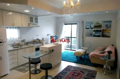 Flat com 1 quarto para alugar na Avenida Moema, 177, Moema, São Paulo