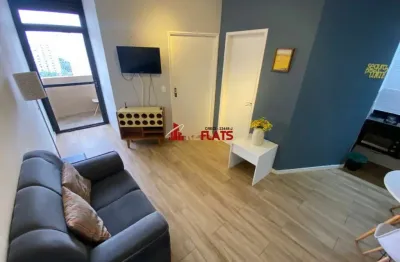 Flat com 1 quarto para alugar na Avenida Miruna, 399, Moema, São Paulo