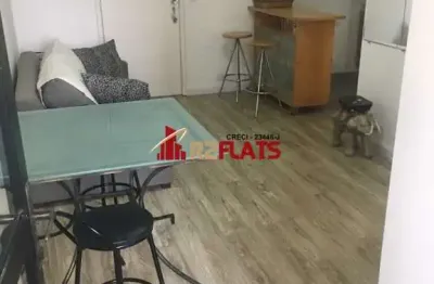 Flat com 1 quarto para alugar na Avenida Miruna, 399, Moema, São Paulo