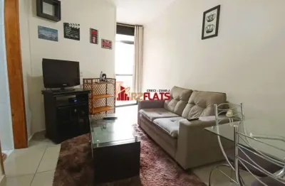 Flat com 1 quarto para alugar na Avenida Miruna, 399, Moema, São Paulo
