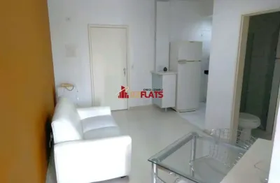 Flat com 1 quarto para alugar na Avenida Miruna, 399, Moema, São Paulo