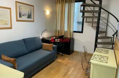 Flat com 1 quarto para alugar na Rua Doutor Fadlo Haidar, 75, Vila Olímpia, São Paulo