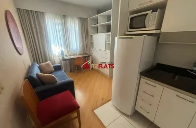 Flat com 1 quarto para alugar na Avenida Rouxinol, 55, Moema, São Paulo
