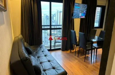 Flat com 1 quarto para alugar na Avenida Lavandisca, 365, Moema, São Paulo