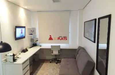 Flat com 1 quarto para alugar na Avenida Jamaris, 121, Moema, São Paulo