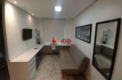 Flat com 1 quarto para alugar na Avenida Jamaris, 101, Moema, São Paulo