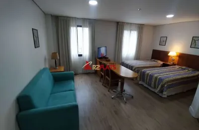 Flat com 2 quartos para alugar na Avenida Jamaris, 101, Moema, São Paulo