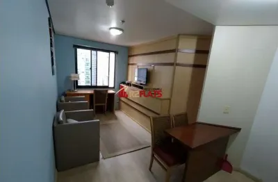 Flat com 1 quarto para alugar na Avenida Jamaris, 101, Moema, São Paulo