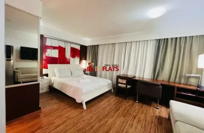 Flat com 1 quarto para alugar na Avenida Ibirapuera, 2534, Moema, São Paulo