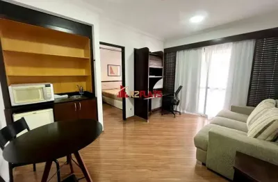 Flat com 1 quarto para alugar na Alameda dos Anapurus, 1661, Moema, São Paulo