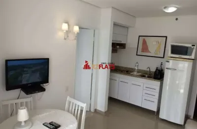 Flat com 1 quarto para alugar na Alameda dos Anapurus, 1661, Moema, São Paulo
