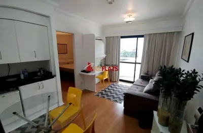 Flat com 1 quarto para alugar na Alameda dos Anapurus, 1661, Moema, São Paulo