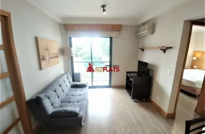 Flat com 1 quarto para alugar na Rua Pintassilgo, 477, Moema, São Paulo